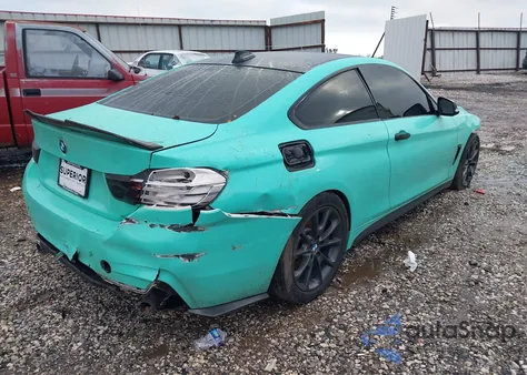 2016 BMW 435I из США, поврежденный, VIN WBA3R1C59GK195883